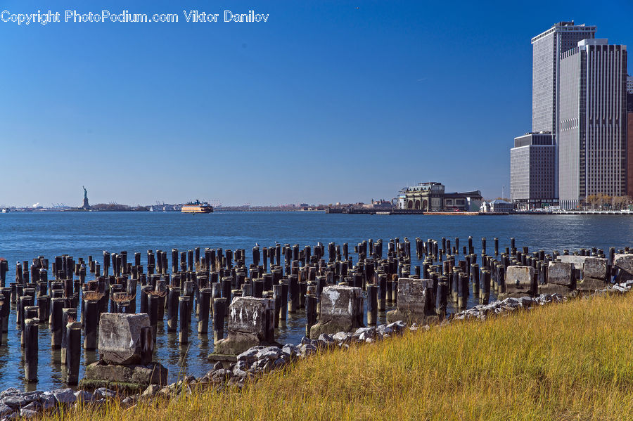 People, Person, Human, Waterfront, Tomb, City, Downtown