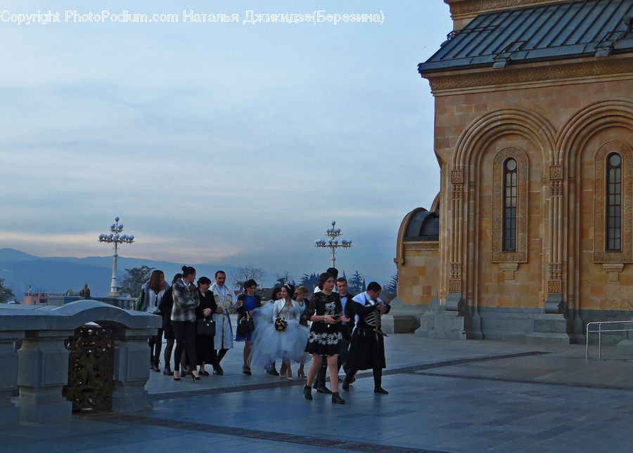 People, Person, Human, Architecture, Dome, Mosque, Worship