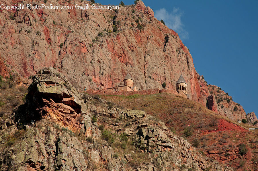 Canyon, Outdoors, Valley, Architecture, Housing, Monastery, Soil