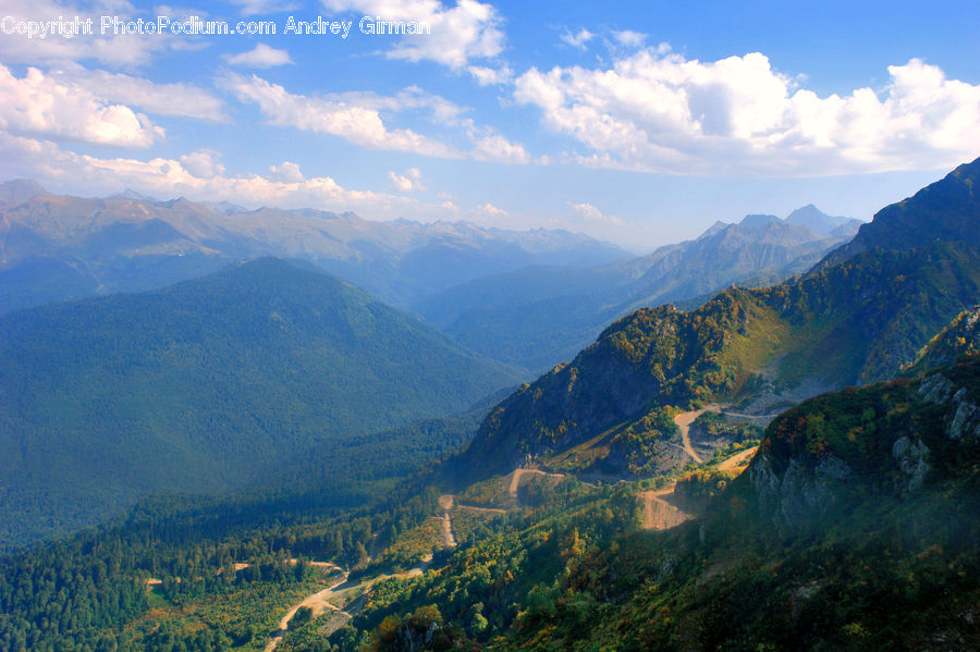 Crest, Mountain, Outdoors, Peak, Mountain Range, Nature, Landscape