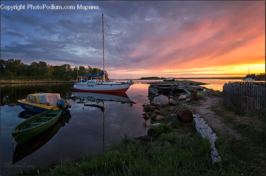 Boat, Watercraft, Dinghy, Dock, Port, Waterfront, Yacht