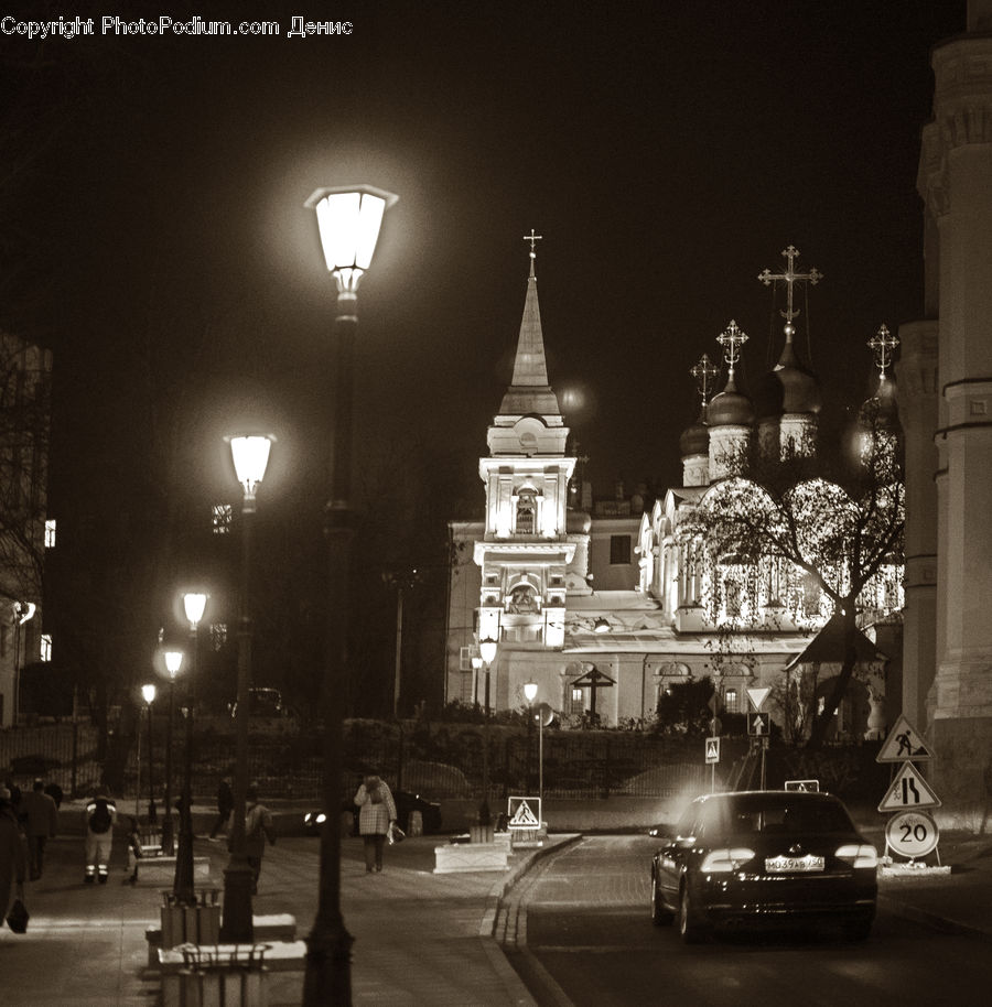 City, Downtown, Architecture, Plaza, Town Square, Metropolis, Urban