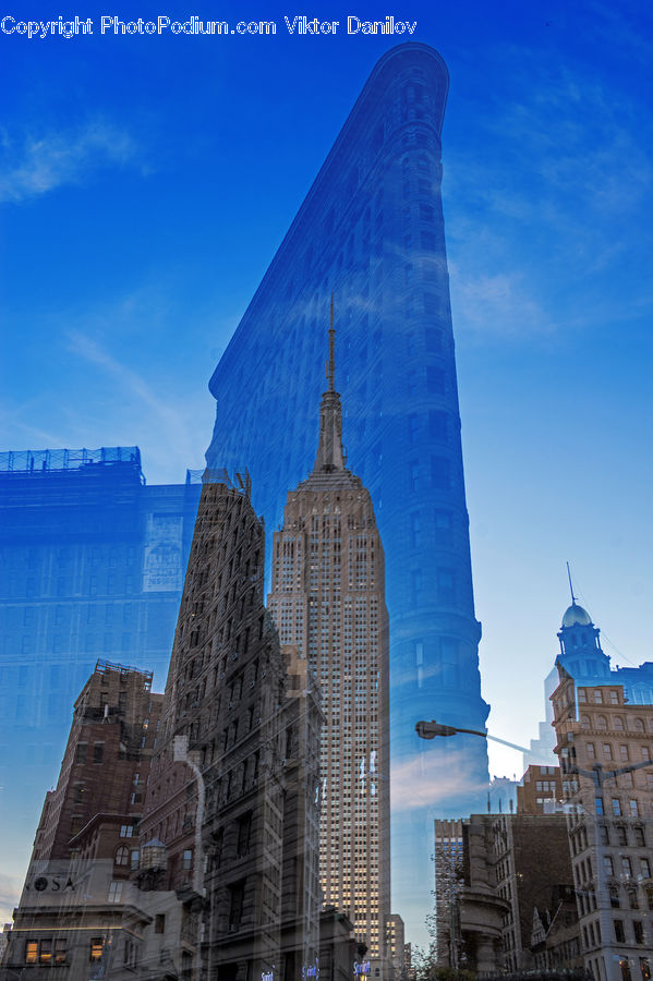 Architecture, City, Downtown, High Rise, Skyscraper, Building, Metropolis