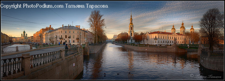 Canal, Outdoors, River, Water, Boardwalk, Deck, Path