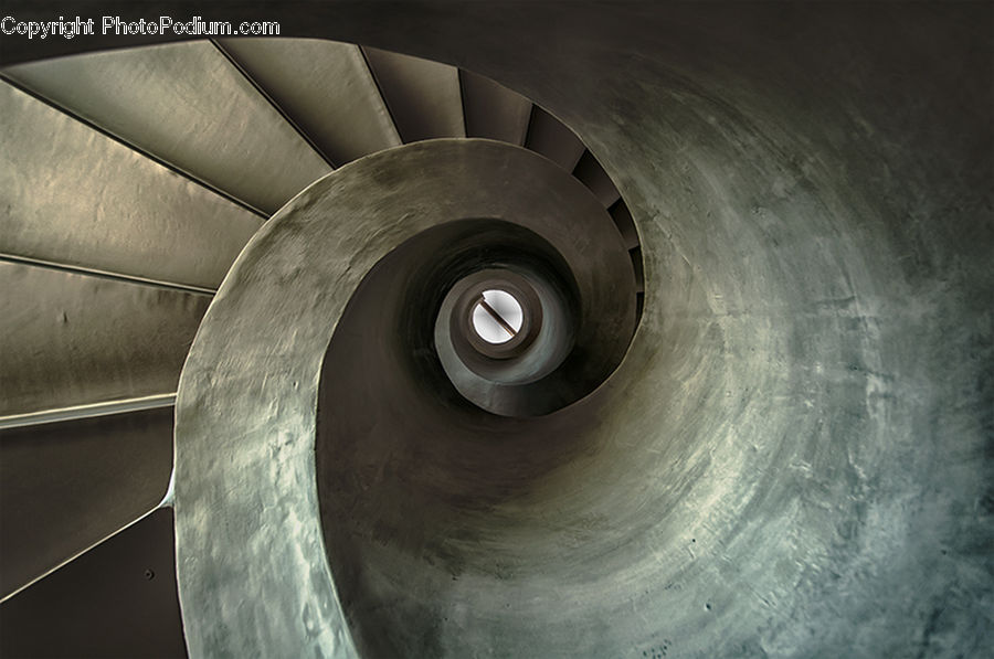 Spiral, Coffee Table, Furniture, Table, Aluminium, Indoors, Interior Design