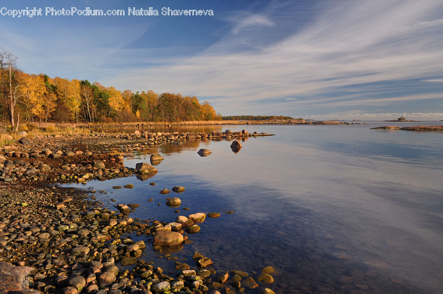 Lake, Outdoors, Water, Coast, Sea, Beach, Promontory