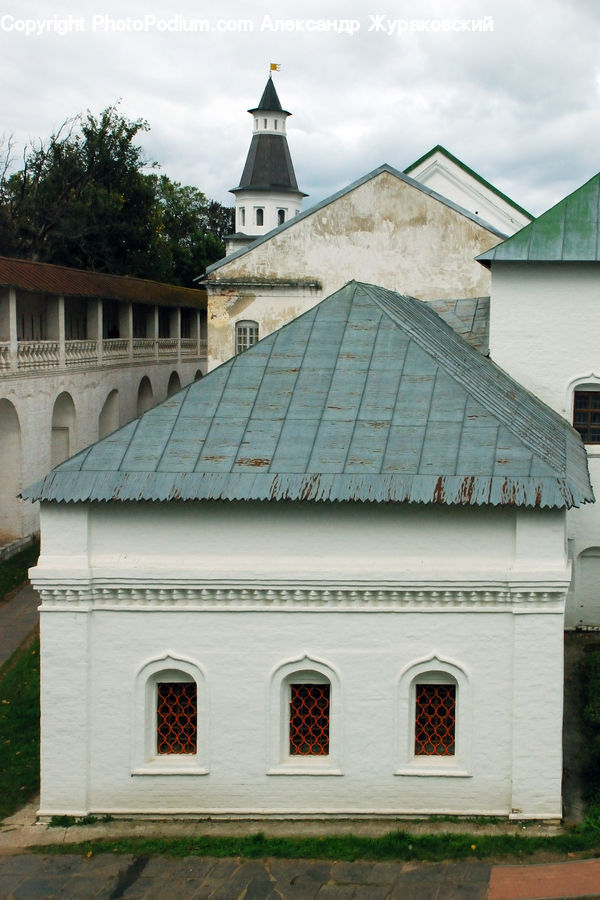 Architecture, Dome, Bell Tower, Clock Tower, Tower, Housing, Monastery