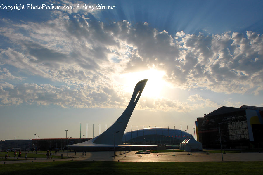 Architecture, Convention Center, City, Downtown, Urban, Observatory, Planetarium