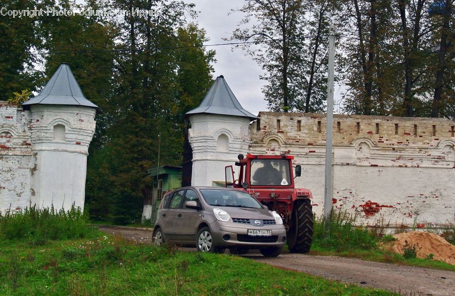 Tomb, Car, Suv, Vehicle, Automobile, Architecture, Bell Tower