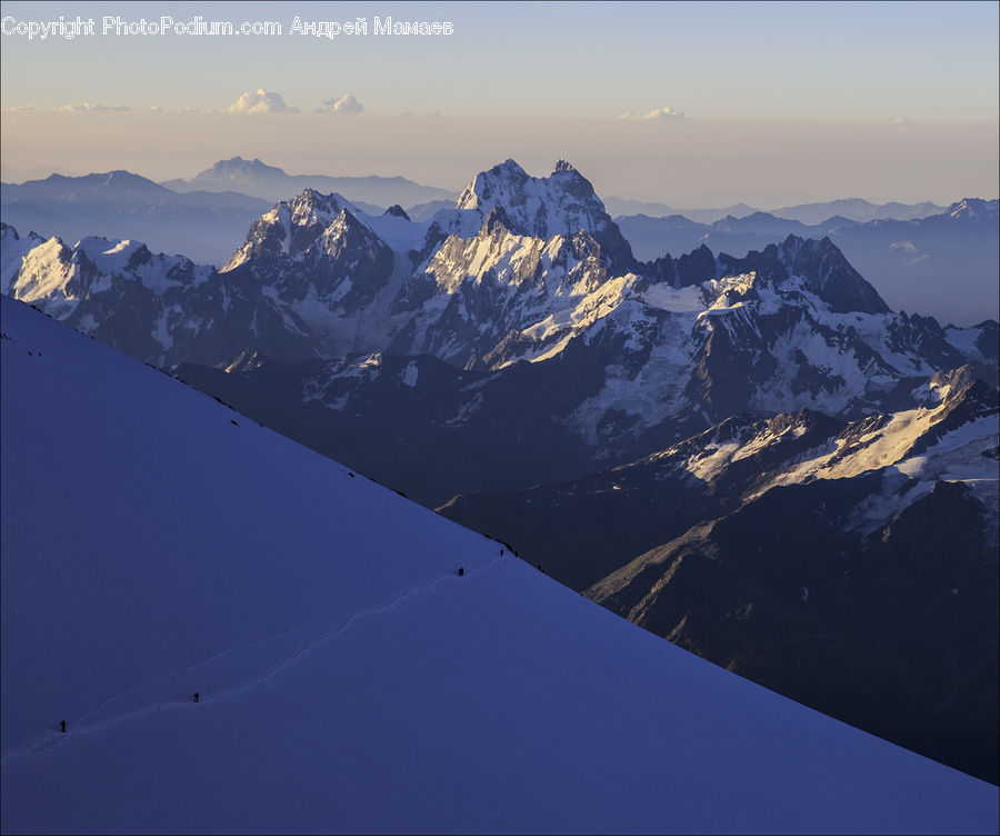 Crest, Mountain, Outdoors, Peak, Arctic, Glacier, Ice