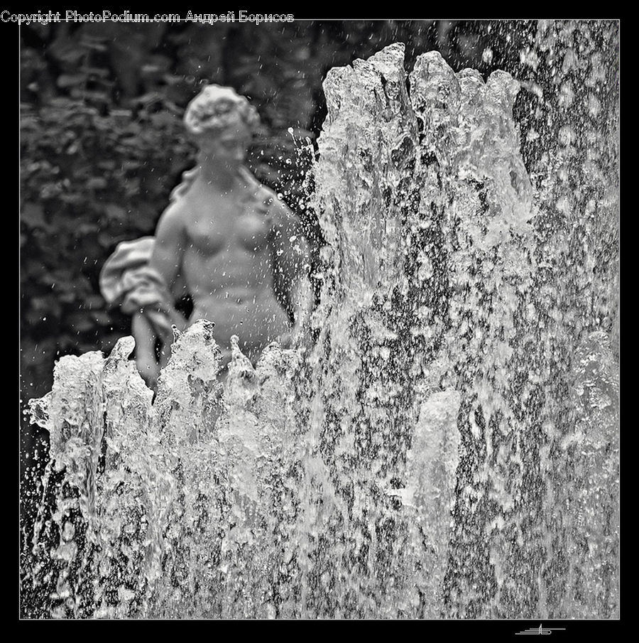 Pool, Water, Art, Sculpture, Statue, Sport, Swimming
