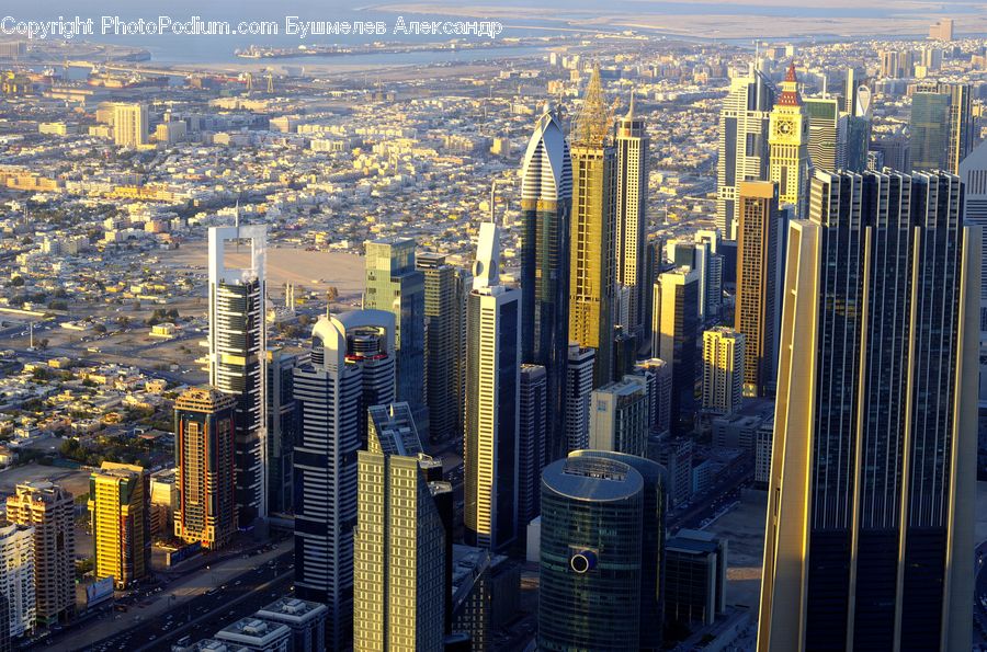 Architecture, City, Downtown, High Rise, Skyscraper, Metropolis, Urban