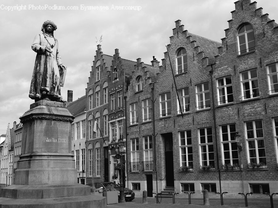 People, Person, Human, Brick, Art, Sculpture, Statue