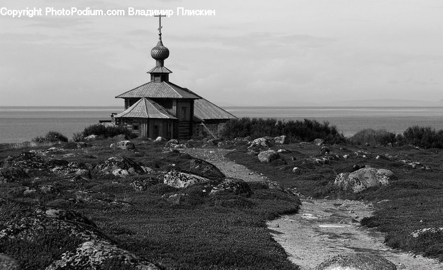 Beacon, Building, Lighthouse, Water Tower, Coast, Outdoors, Sea