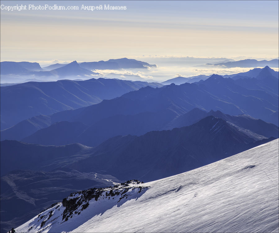 Crest, Mountain, Outdoors, Peak, Arctic, Glacier, Ice