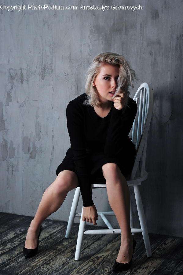 People, Person, Human, Blonde, Female, Woman, Heel