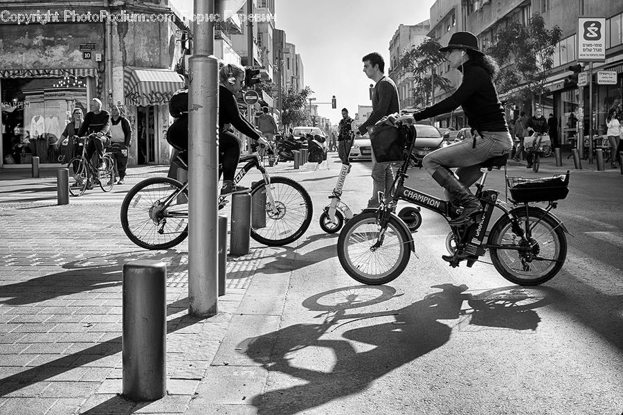 People, Person, Human, Bicycle, Bike, Vehicle, Cyclist