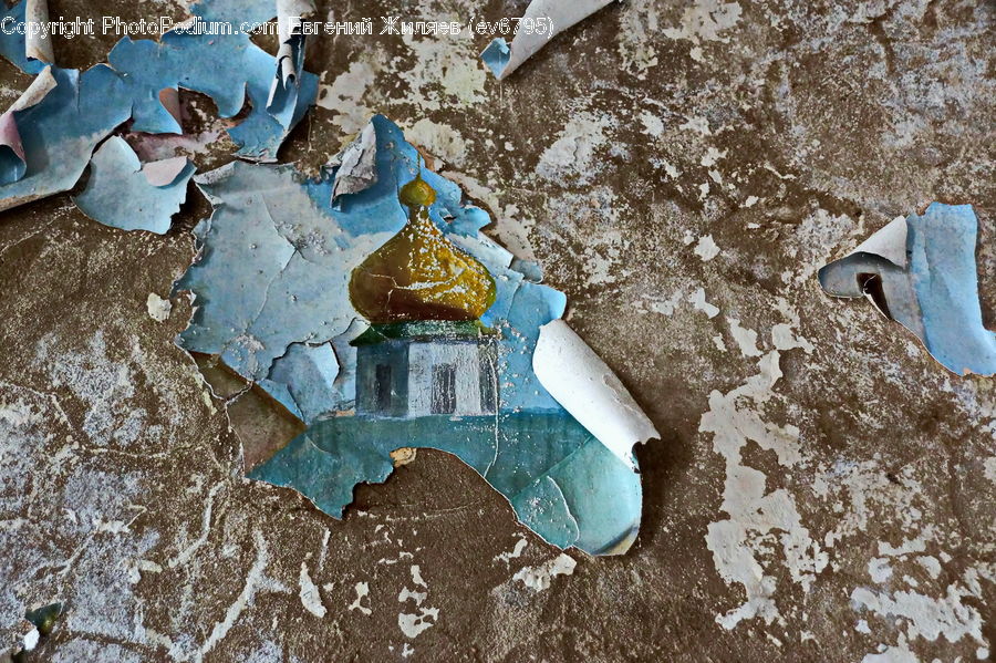Rust, People, Person, Human, Collage, Poster, Rubble