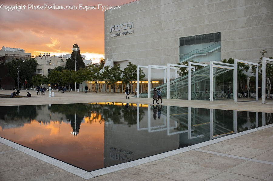 Architecture, Convention Center, Downtown, Plaza, Town, Town Square, Building