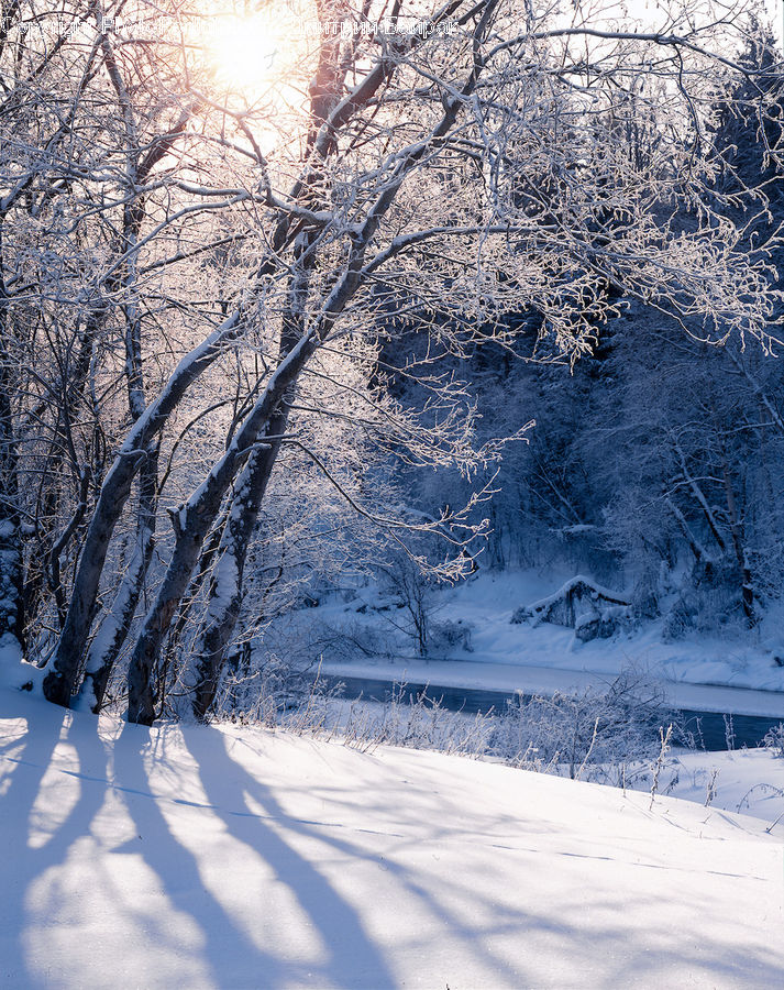 Landscape, Nature, Scenery, Ice, Outdoors, Snow
