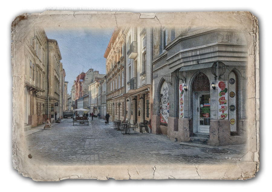 Alley, Alleyway, Road, Street, Art, Modern Art, Town