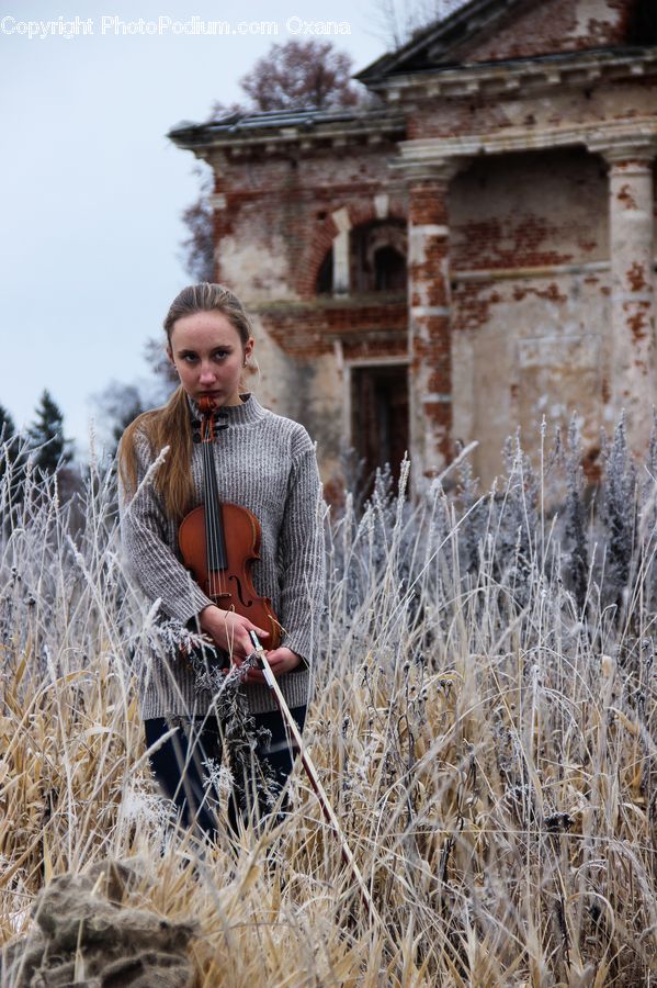 People, Person, Human, Cello, Musical Instrument, Castle, Fort