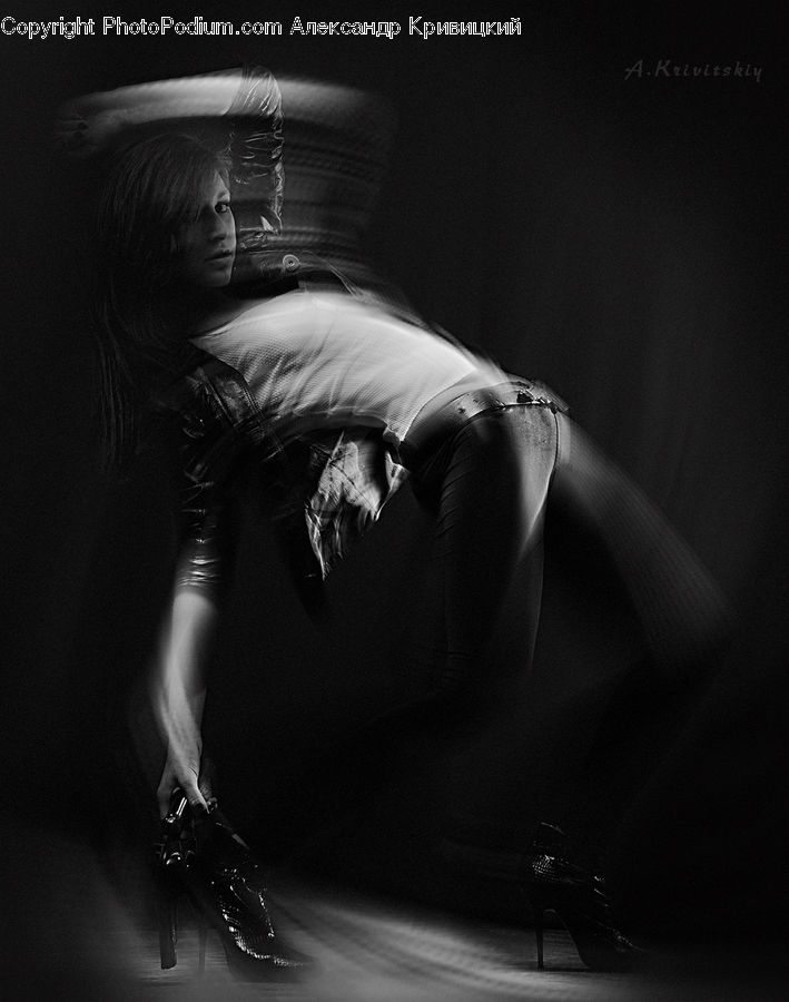 Dance, Dance Pose, Back, Footwear, High Heel, Shoe, Apparel