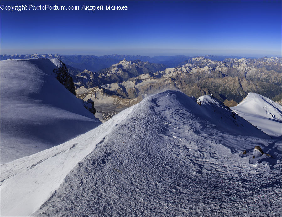 Crest, Mountain, Outdoors, Peak, Alps, Mountain Range, Arctic