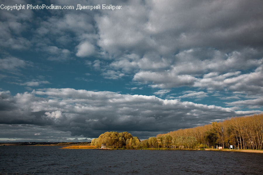 Cloud, Cumulus, Sky, Azure Sky, Outdoors, Landscape, Nature