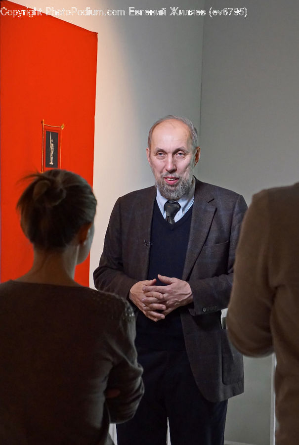 People, Person, Human, Reception Room, Room, Waiting Room, Clothing