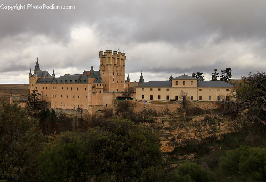 Architecture, Castle, Fort, Mansion, Palace, Housing, Monastery