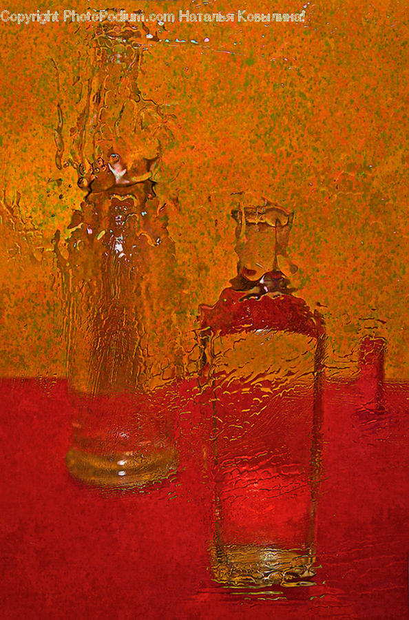 Art, Maple, Maple Leaf, Plant, Rust, Modern Art, Glass