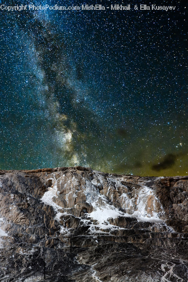 Galaxy, Milky Way, Nebula, Night, Outdoors, Outer Space, Universe