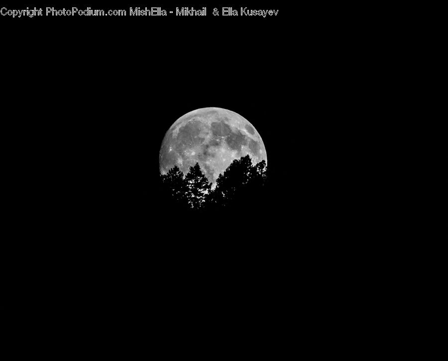Astronomy, Moon, Night, Outdoors, Space