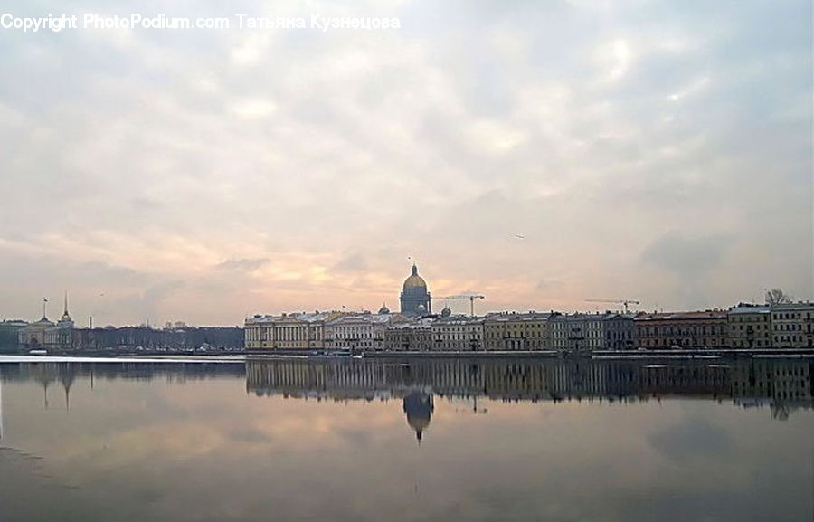 Dock, Pier, Waterfront, Parliament, Architecture, Castle, Mansion