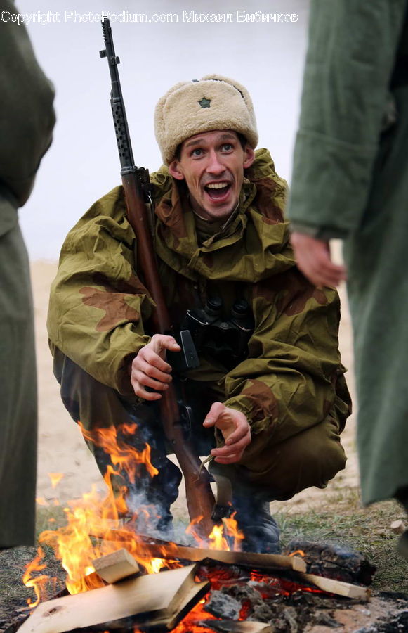 Human, People, Person, Forge, Vigil, Bonfire, Campfire