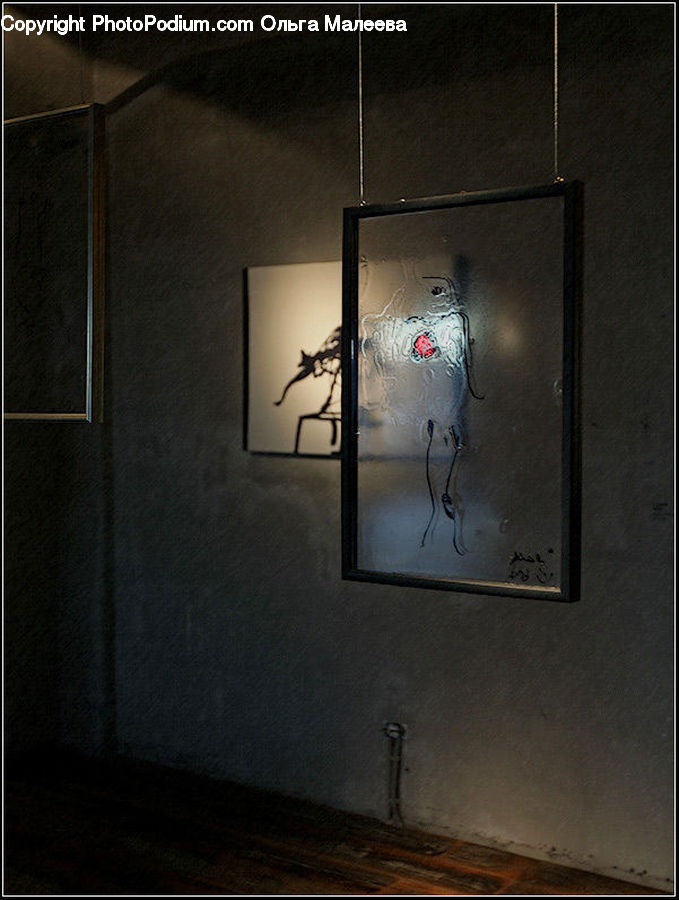 Art, Modern Art, Emblem, Logo, Indoors, Interior Design, Room