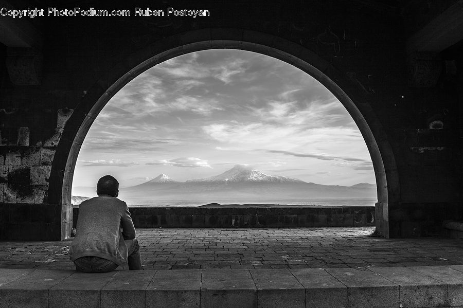 People, Person, Human, Arch, Back