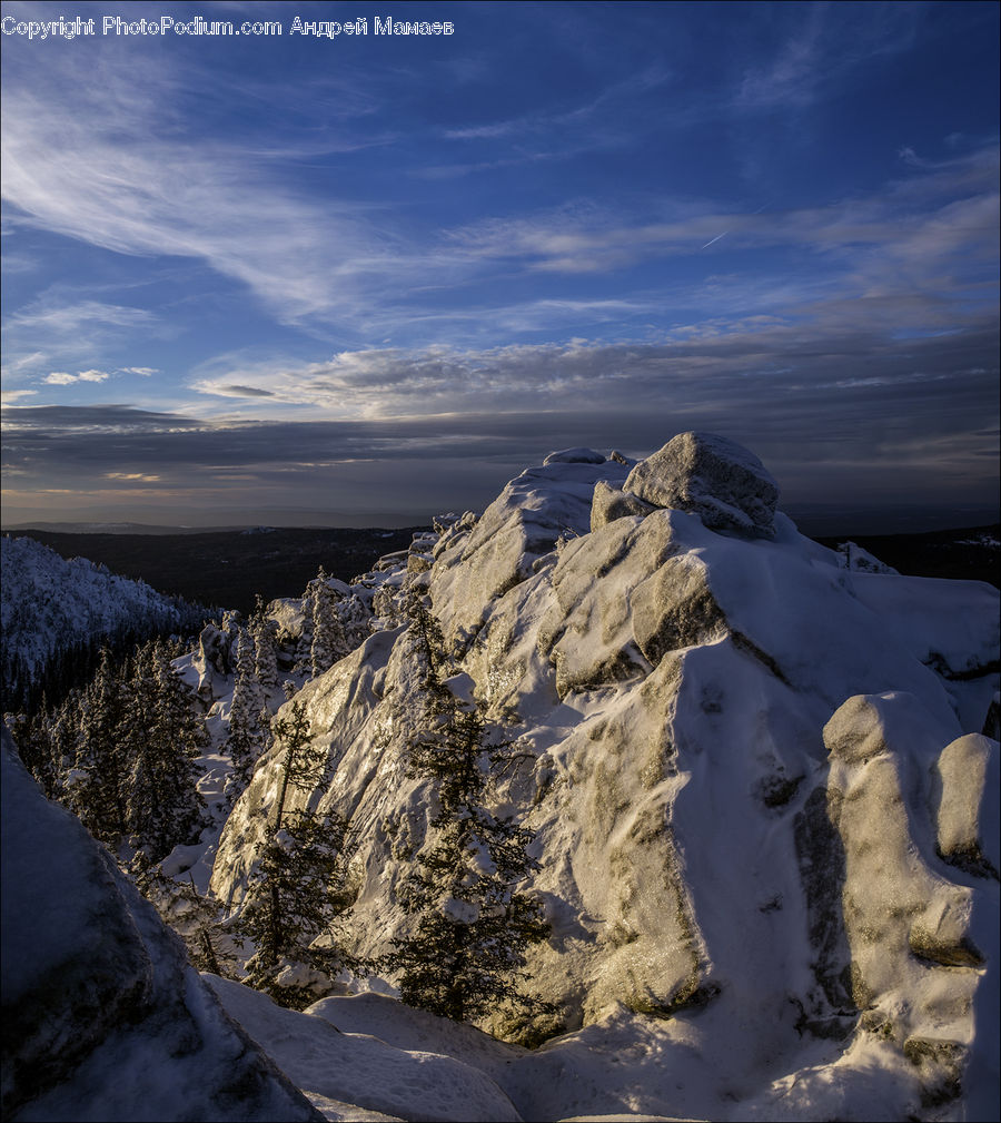 Crest, Mountain, Outdoors, Peak, Mountain Range, Arctic, Glacier