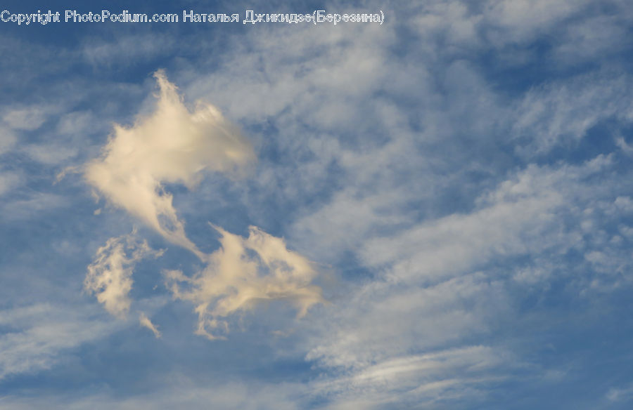Azure Sky, Cloud, Outdoors, Sky, Cumulus