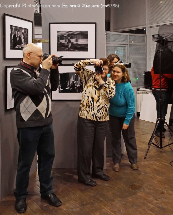 Human, People, Person, Tripod, Apparel, Clothing, Floor