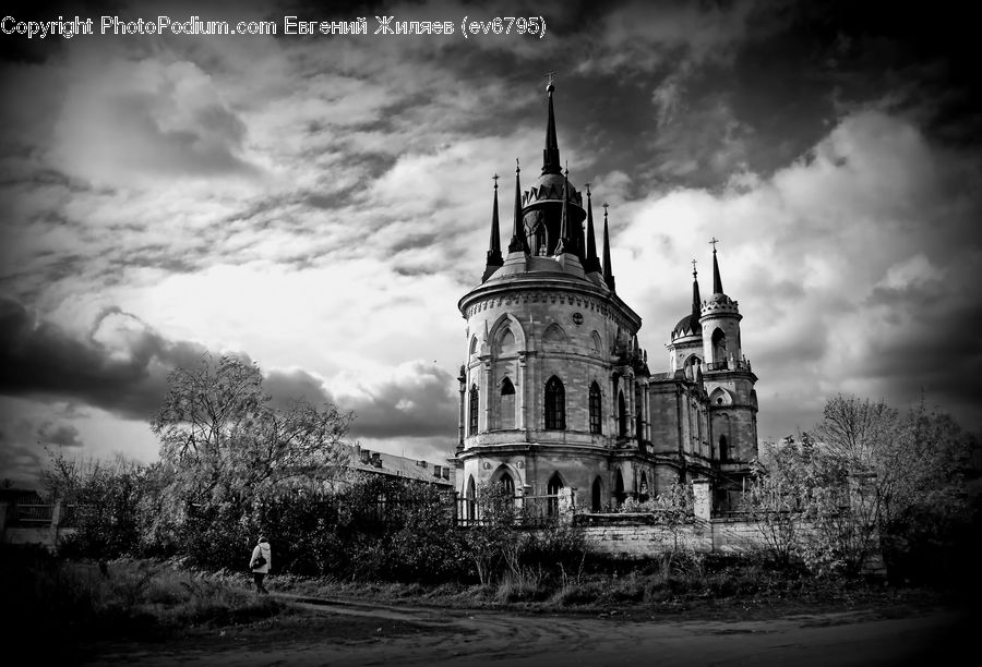 Architecture, Cathedral, Church, Worship, Castle, Fort, Spire