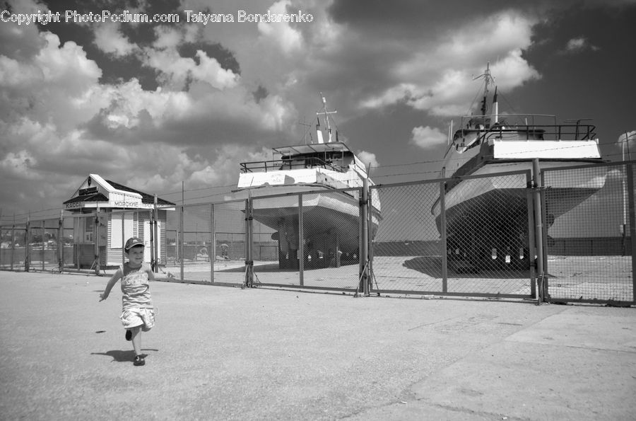 Arch, Gate, Cruise Ship, Ferry, Freighter, Ship, Tanker