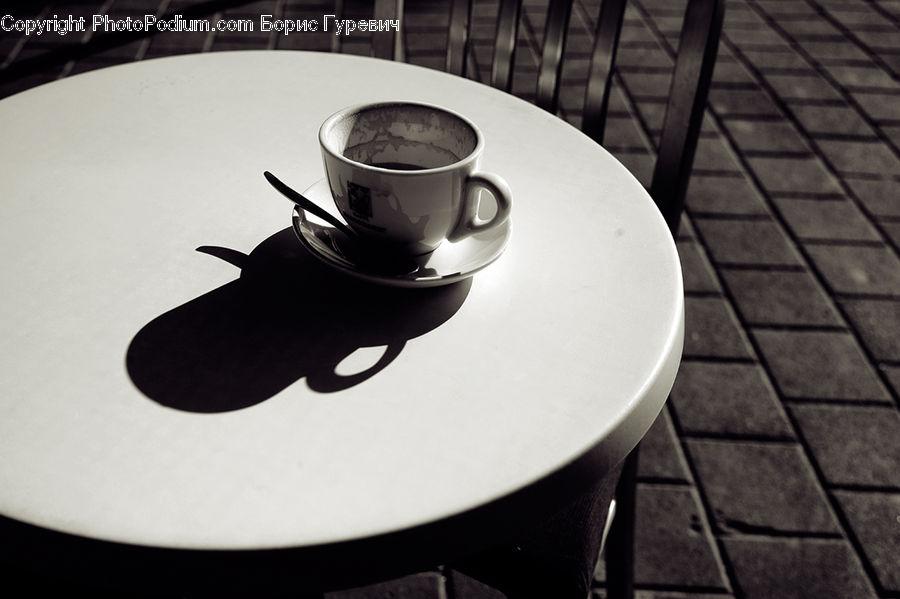 Cup, Coffee Cup, Chair, Furniture, Porcelain, Saucer, Dish