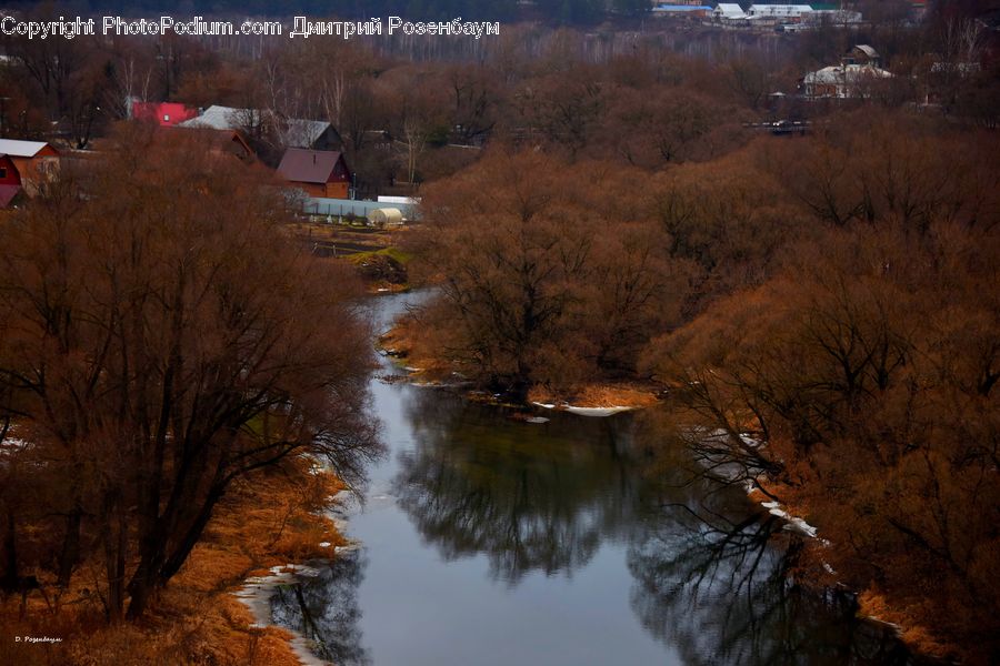 Outdoors, River, Water, Nature, Creek, Dirt Road, Gravel