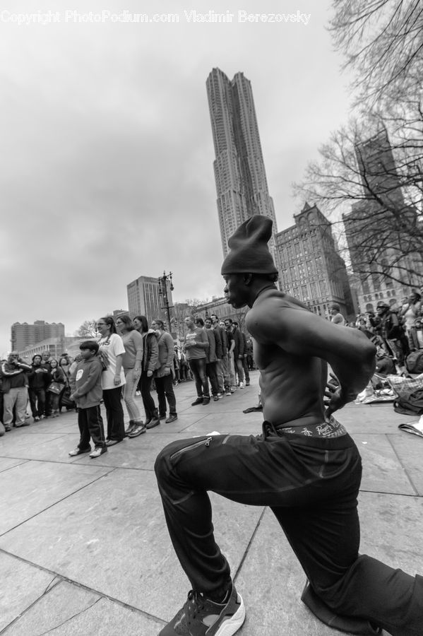 People, Person, Human, Performer, Tourist, City, Downtown