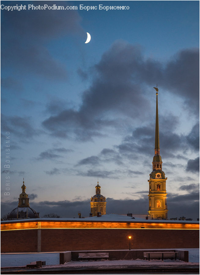 Architecture, Spire, Steeple, Tower, Bell Tower, Clock Tower, Dome