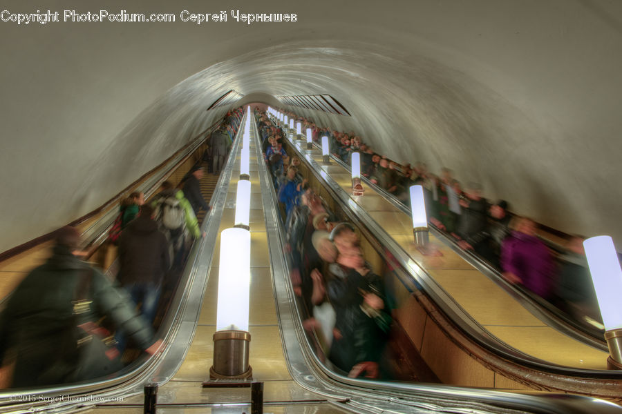 Train, Vehicle, Boat, Gondola, Subway, Train Station, Architecture