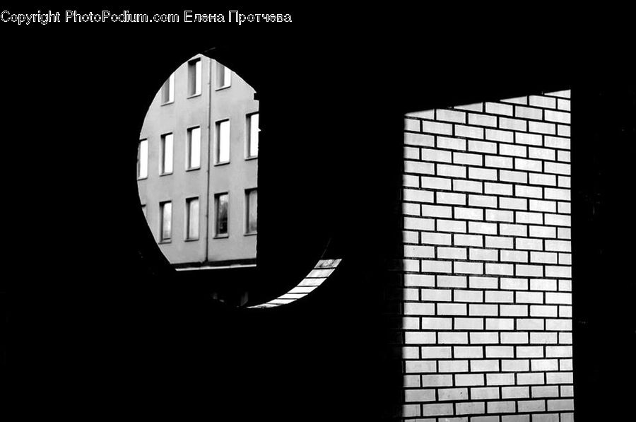 Brick, Fence, Wall, Word, Lighting
