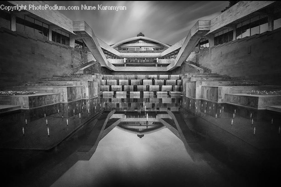 Building, Office Building, Auditorium, Concert, Hall, Indoors, Theater